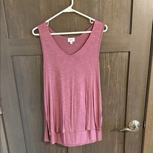 BKE Mauve Tank Top